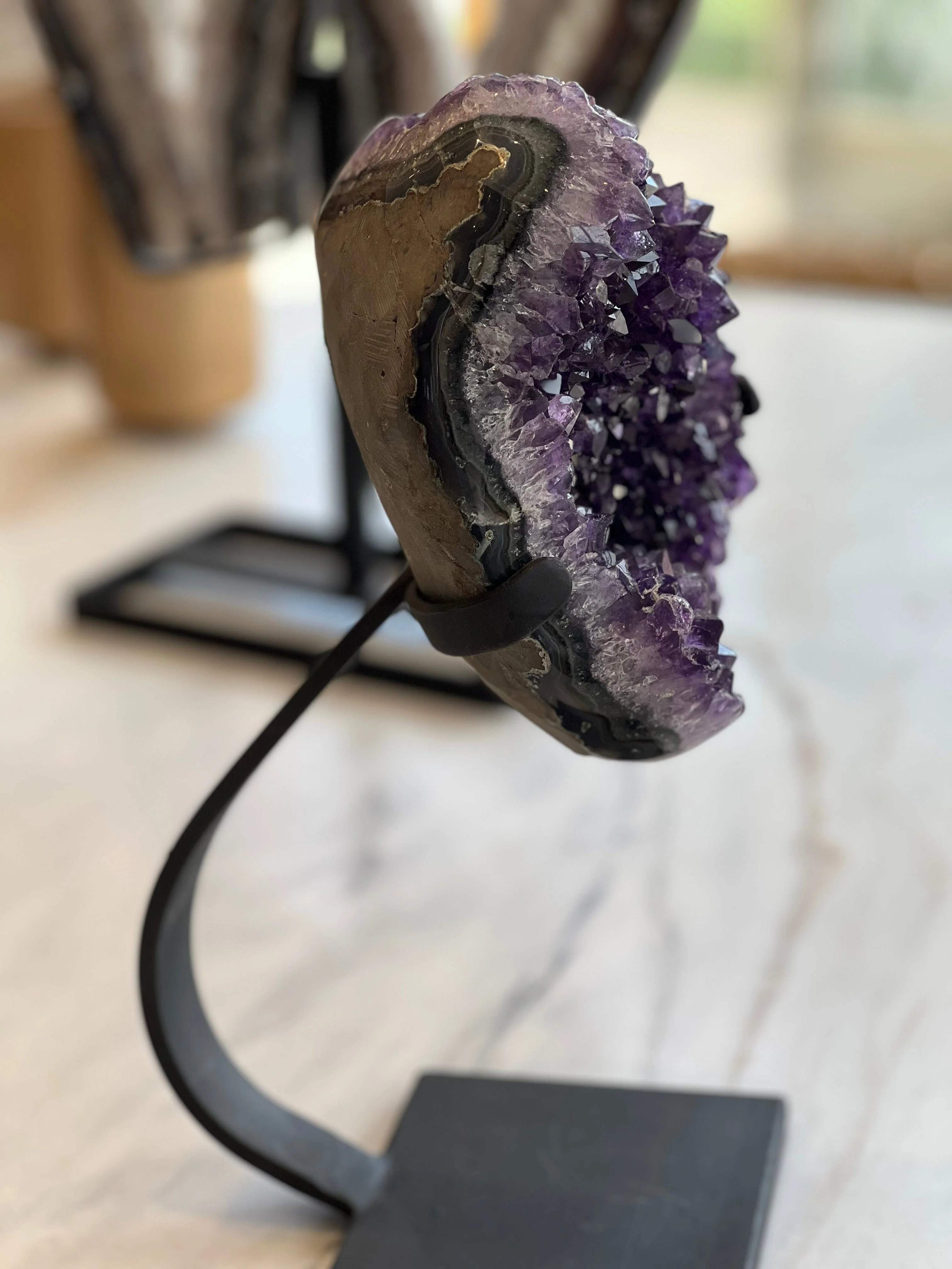 Amethyst on Stand 15.5" x 7.5" - Image 5