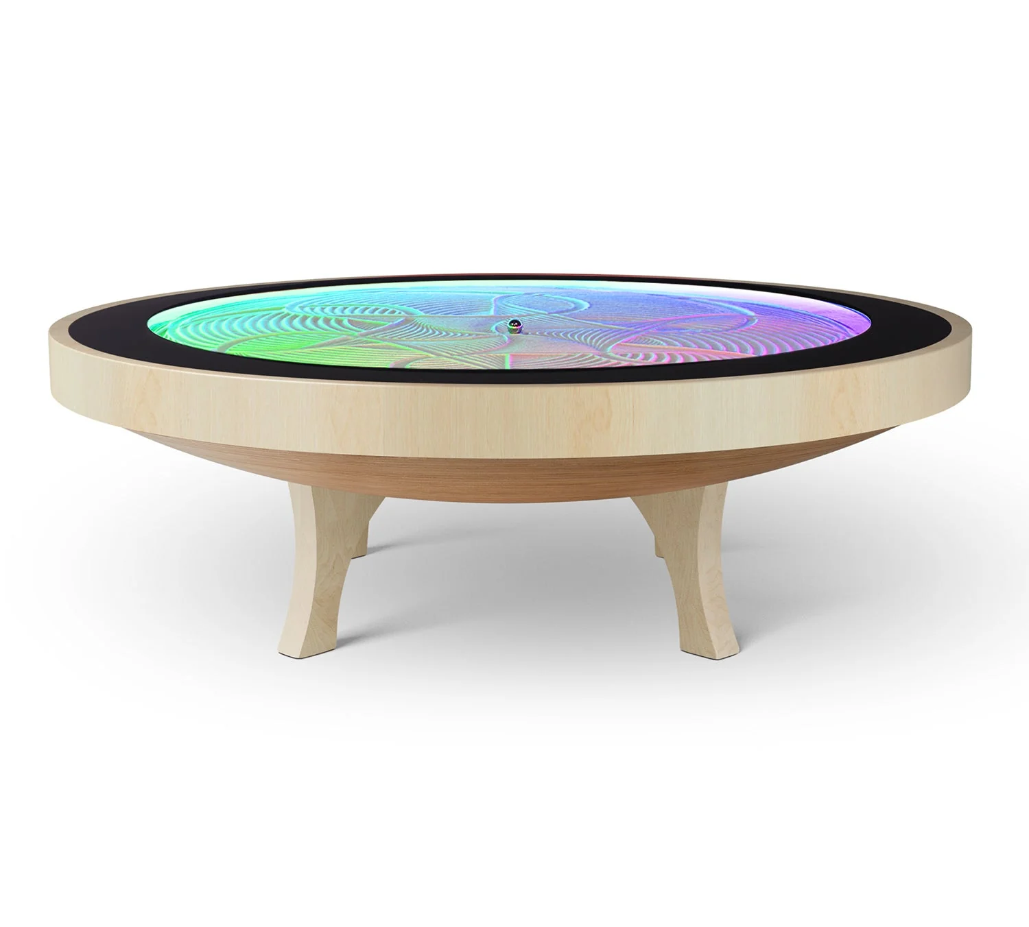 Sisyphus Hardwood Large Coffee Table - Image 4