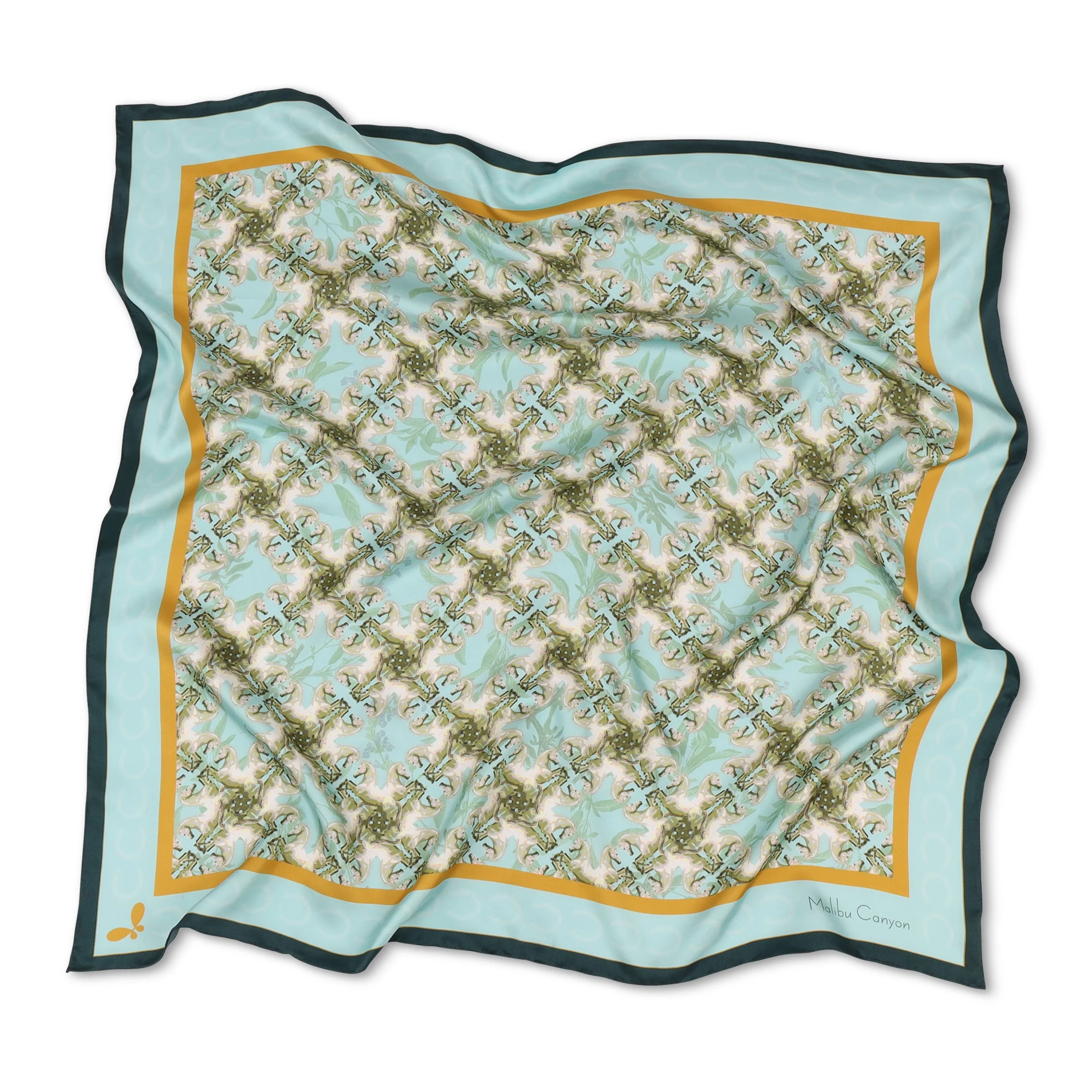 Henelle Large Silk Scarf - Image 13
