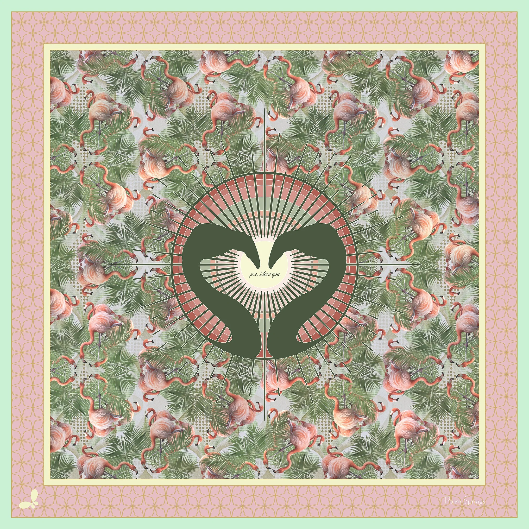 Henelle Large Silk Scarf - Image 18