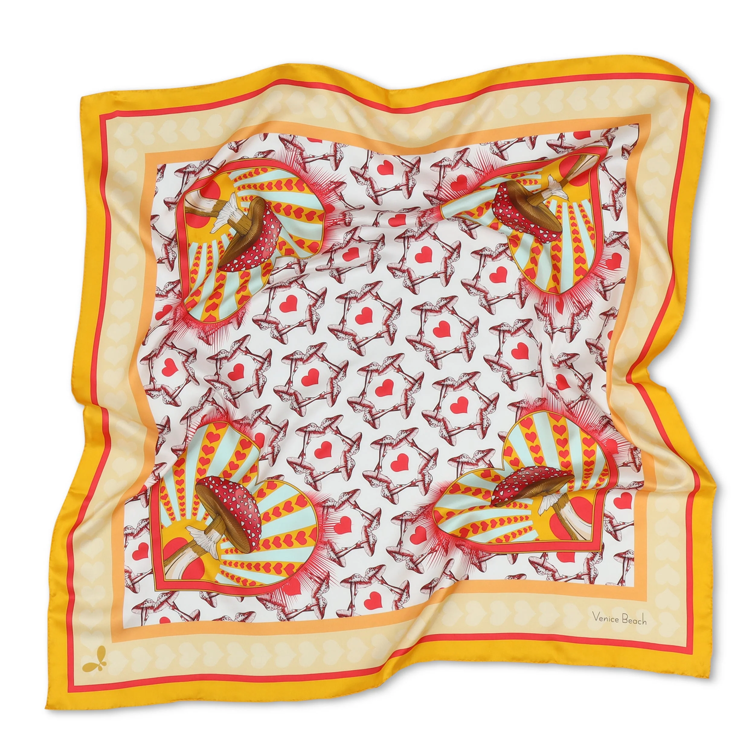 Henelle Large Silk Scarf - Image 19