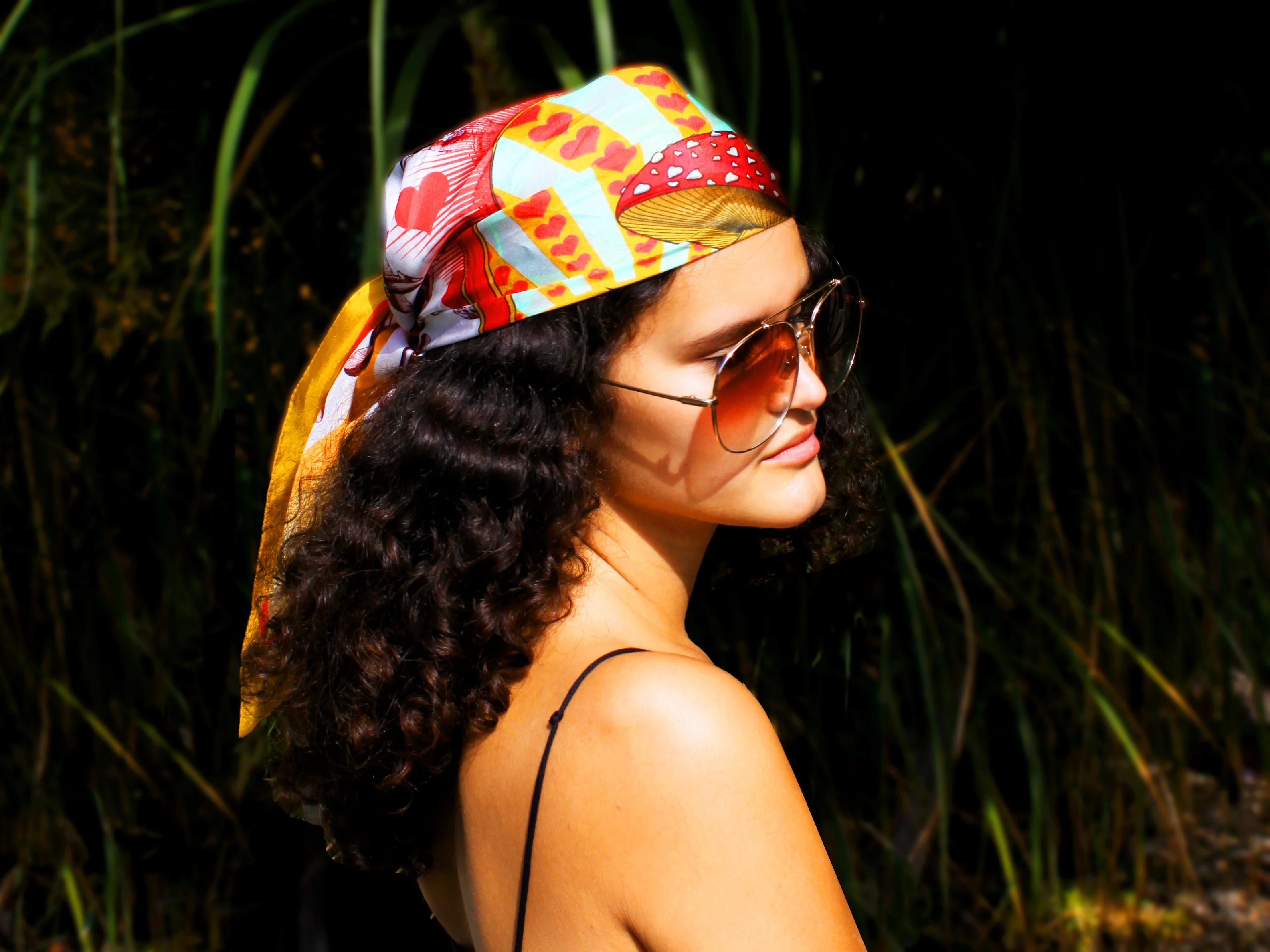 Henelle Large Silk Scarf - Image 20