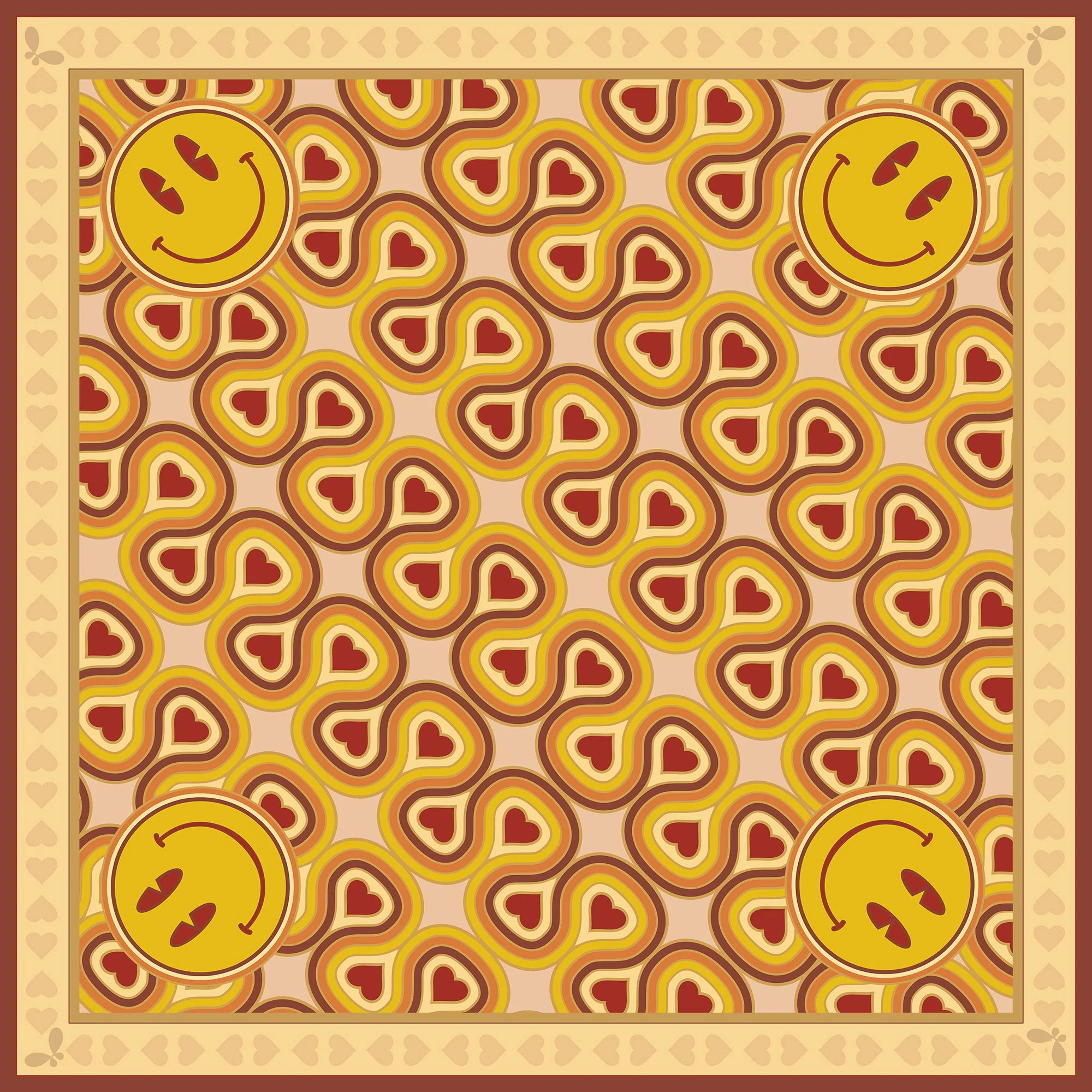 Henelle Large Silk Scarf - Image 22