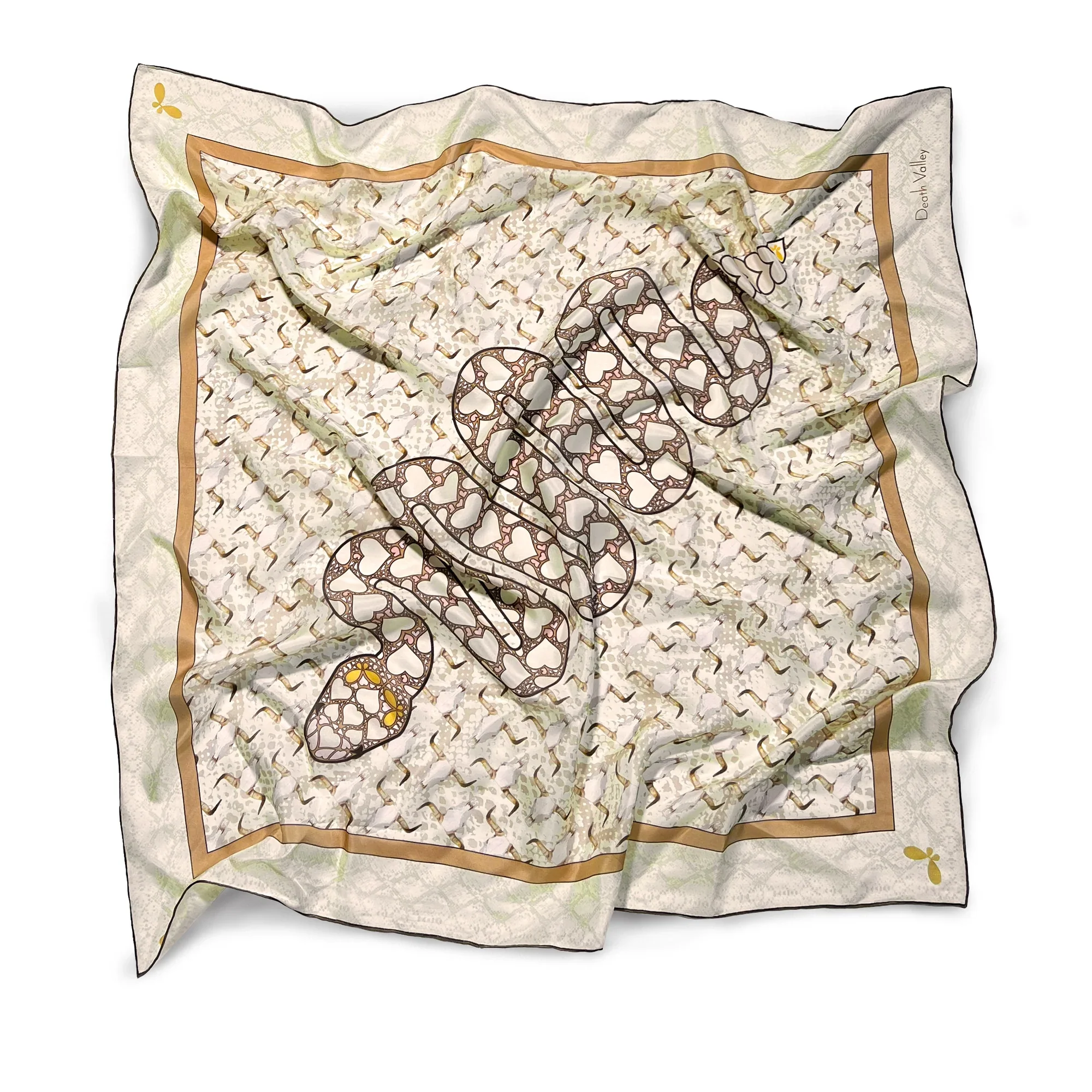 Henelle Large Silk Scarf - Image 27