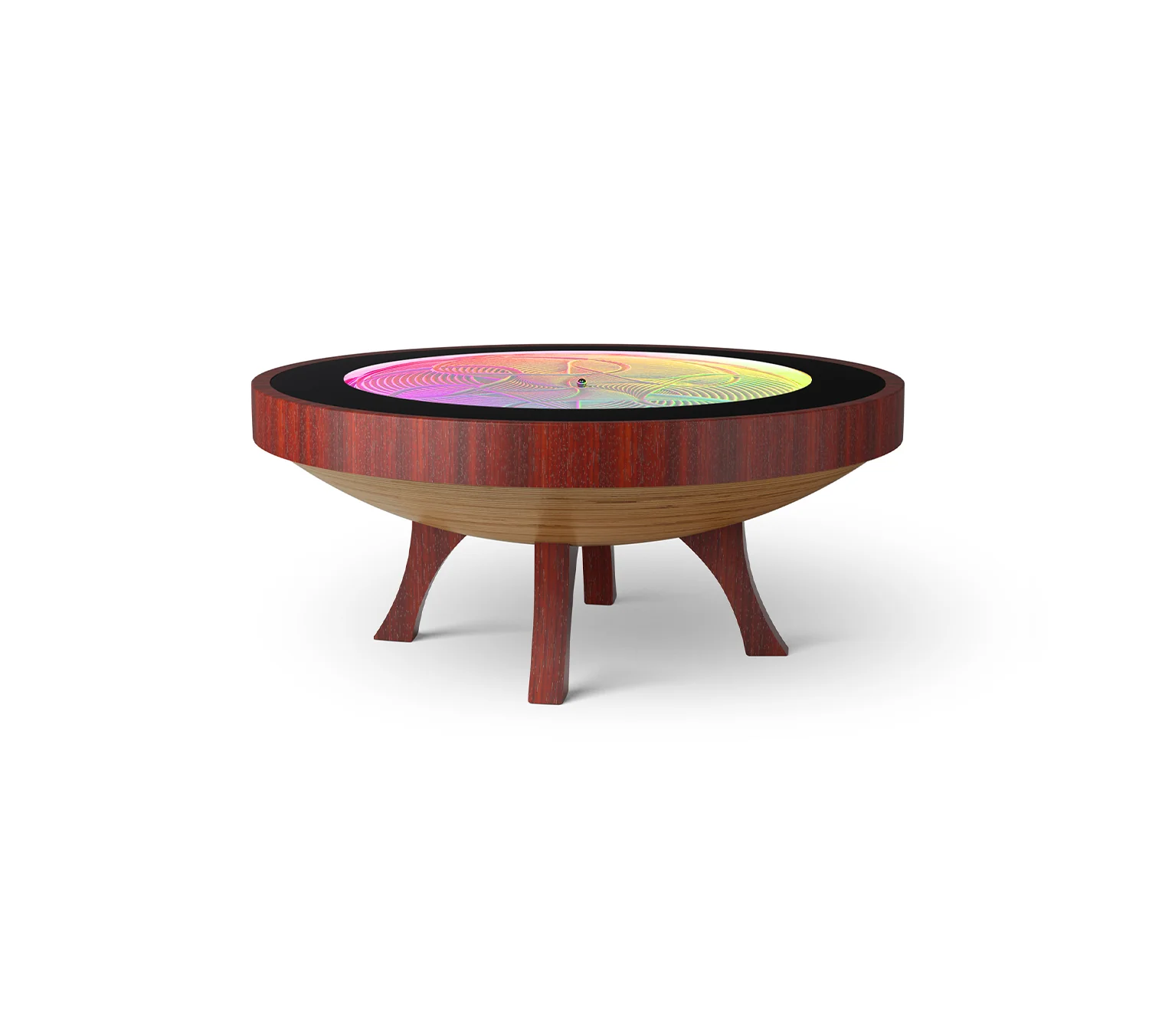 Sisyphus Medium Hardwood Coffee Table - Image 5