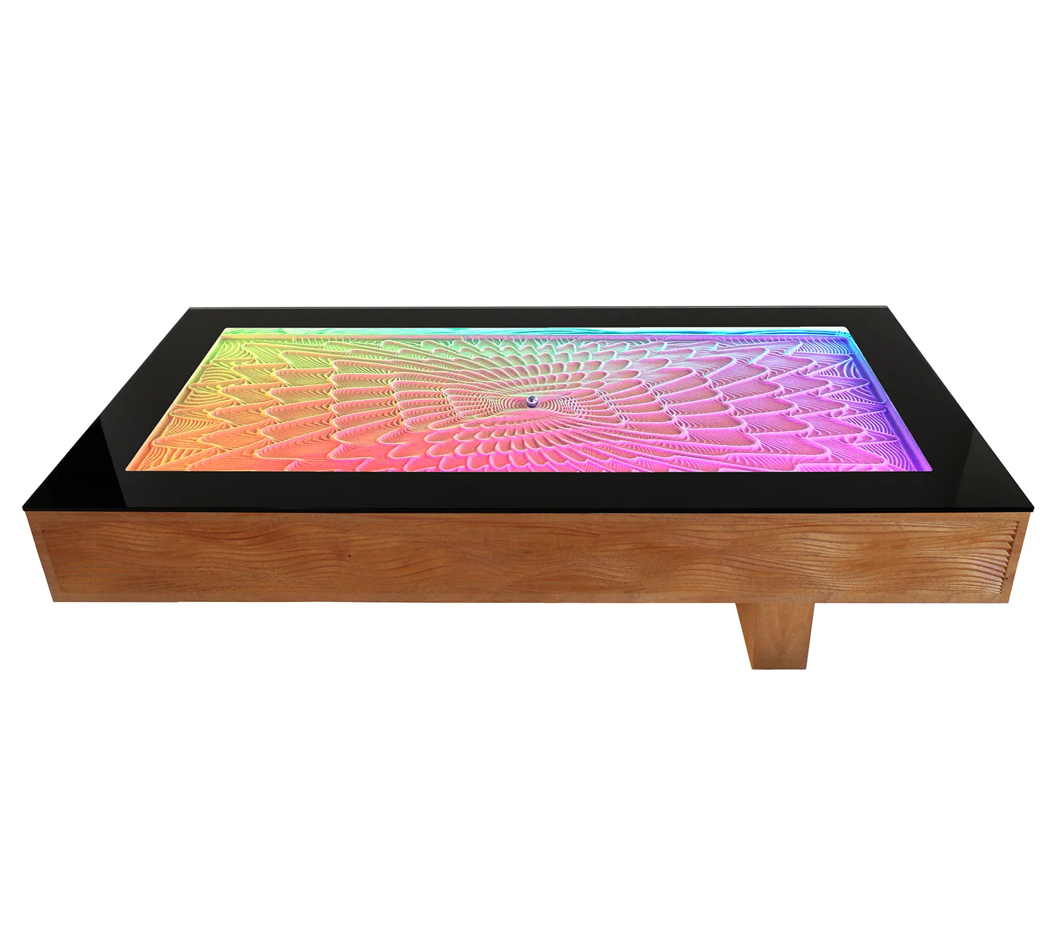 Sisyphus Xyla Hardwood Large Coffee Table - Image 3