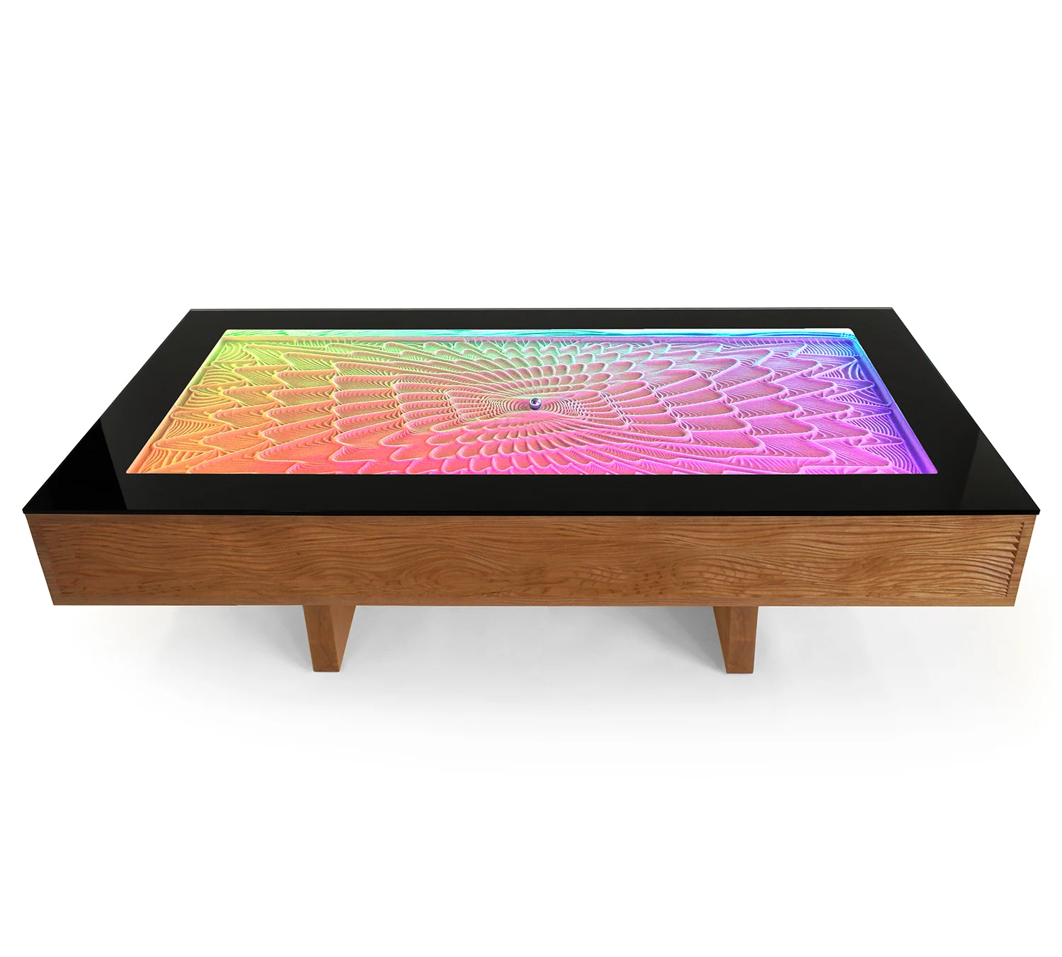 Sisyphus Xyla Hardwood Large Coffee Table - Image 5